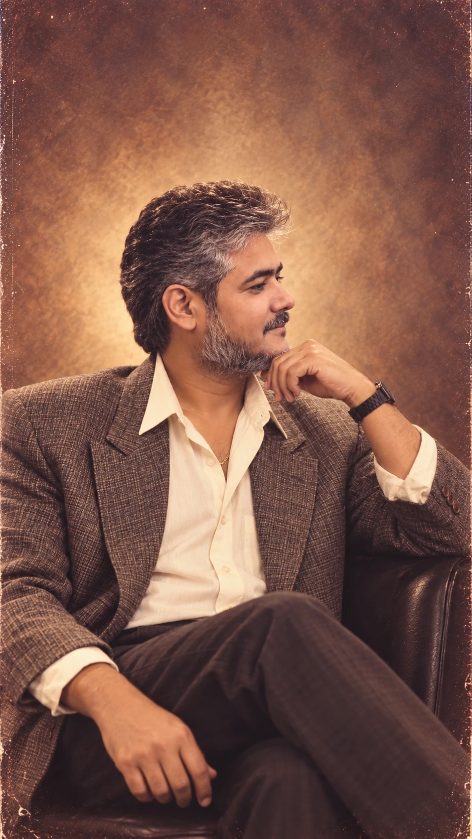 Parveen Thakur, Founder of Envyus Media Parveen Thakur, Founder of Envyus Media, seated portrait